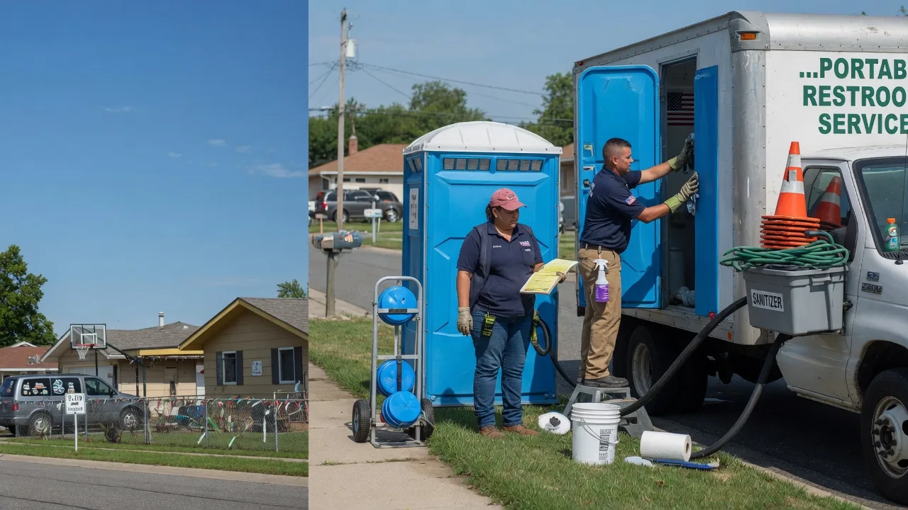 Portable Toilet Rental in Goodfellow Afb, TX near me